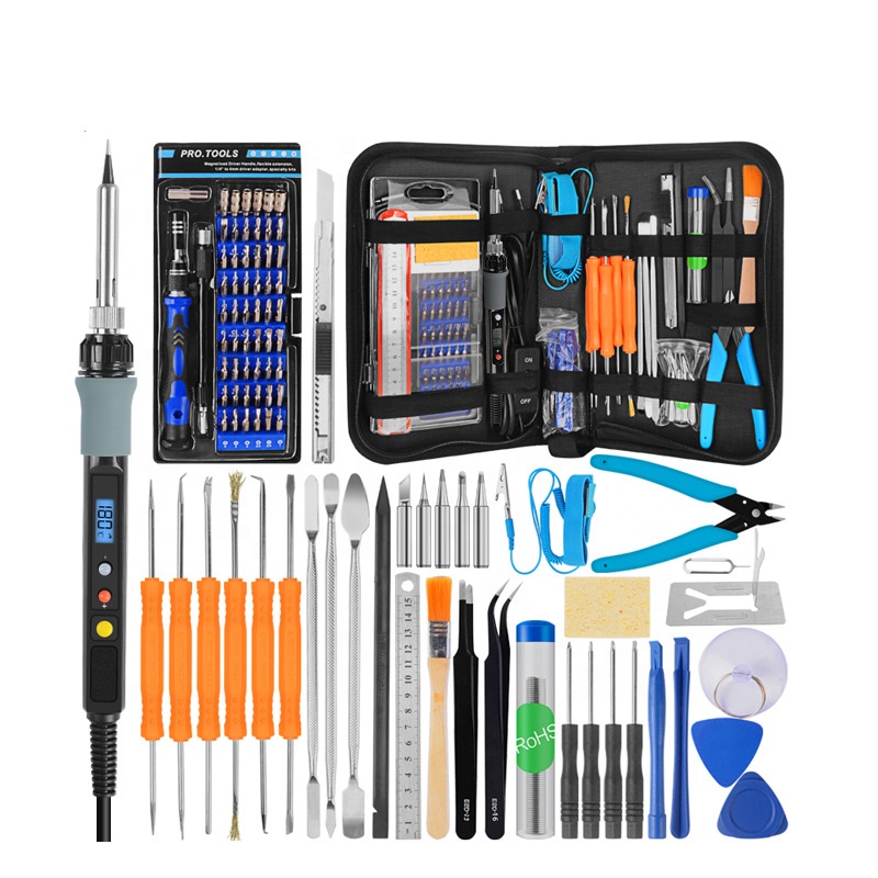 Screwdriver Set Precision - Dijital Göstergeli Elektrikli Havya Tabancası ve