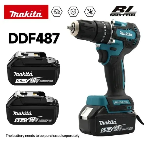 Makita Drill Ddf484 - Makita %100 Orijinal DDF487 Akülü Sürücü