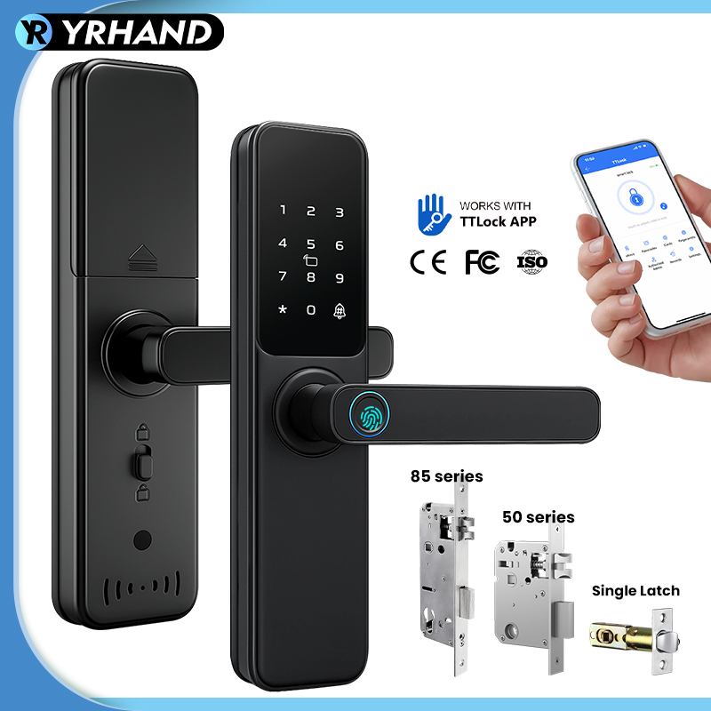 Home Improvement Hardware - Bluetooth TTLock Uygulaması Parmak İzi Kilidi
