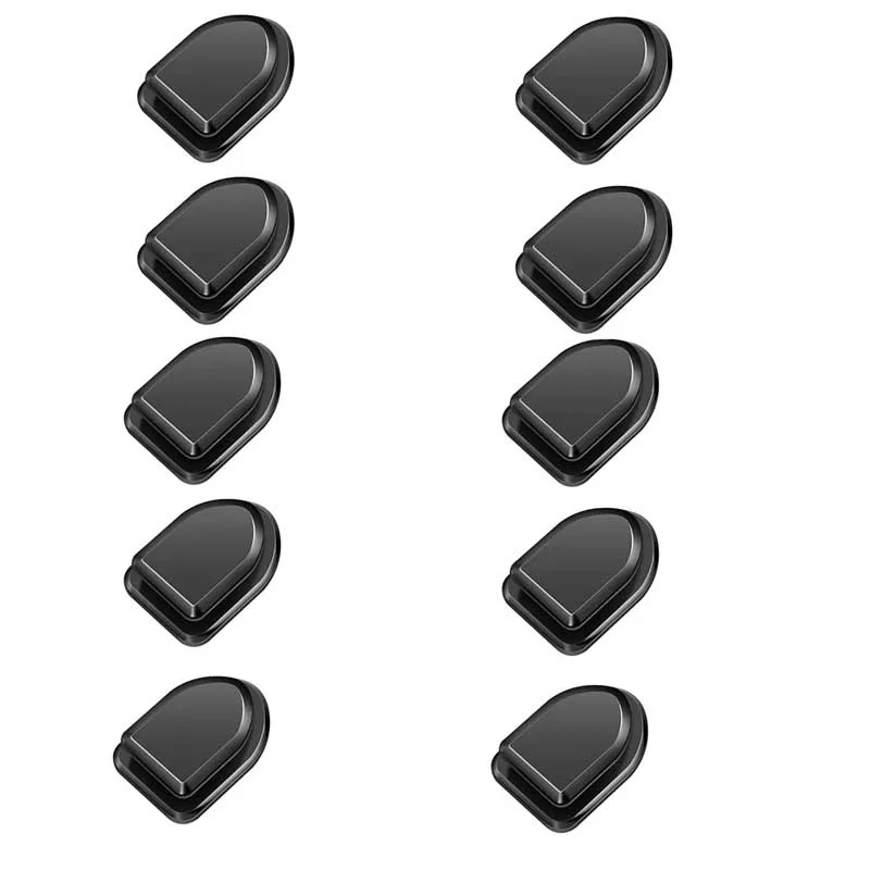 Cable Staple Clip - 10 adet Araba Mini Kendinden Yapışkanlı