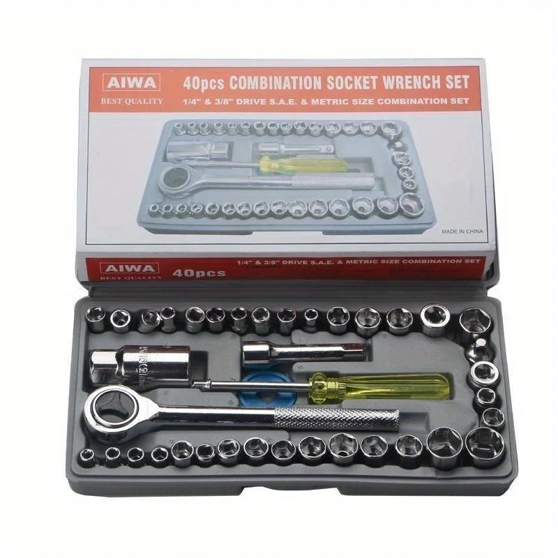 Screwdriver Set Precision - 40 adet/takım Motosiklet Tamir Aracı Hassas