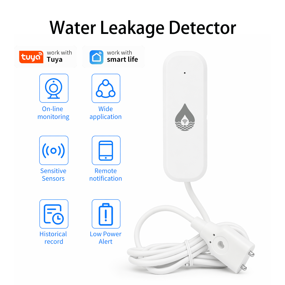 Home Improvement Hardware - YFK WiFi/Zigbee Su Kaçağı Alarm Sensörü