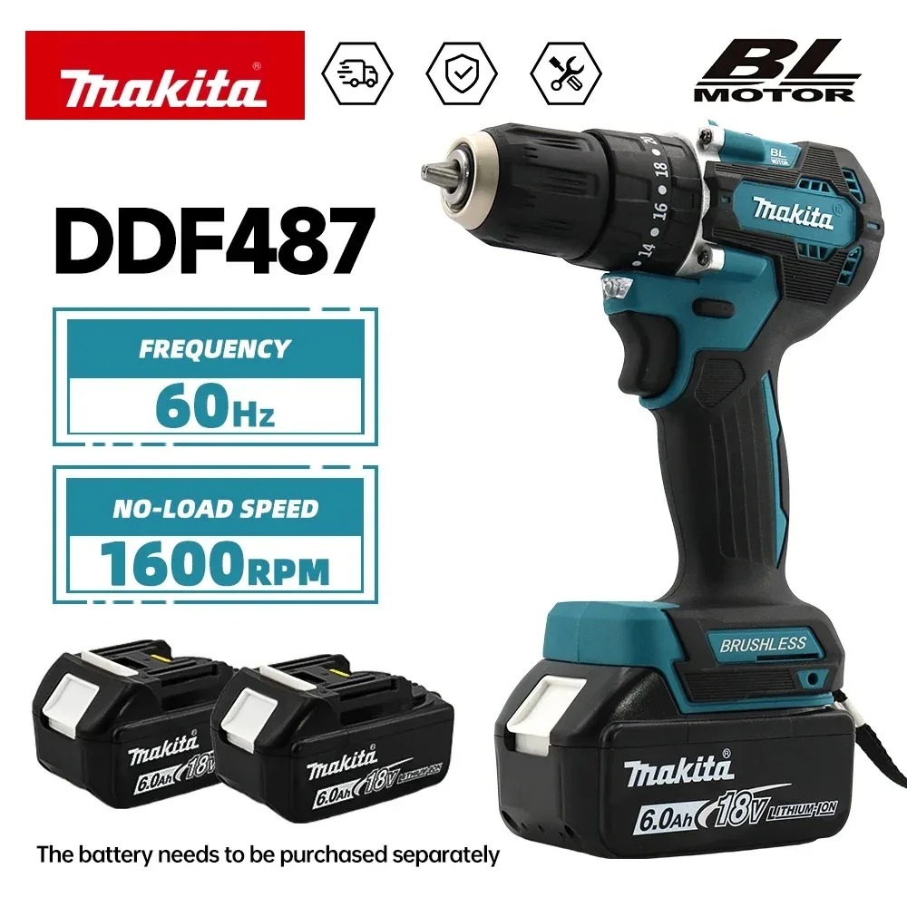 2026 Makita DDF487 18V Fırçası - Makita Drill Ddf484 incelemesi ve fiyatı