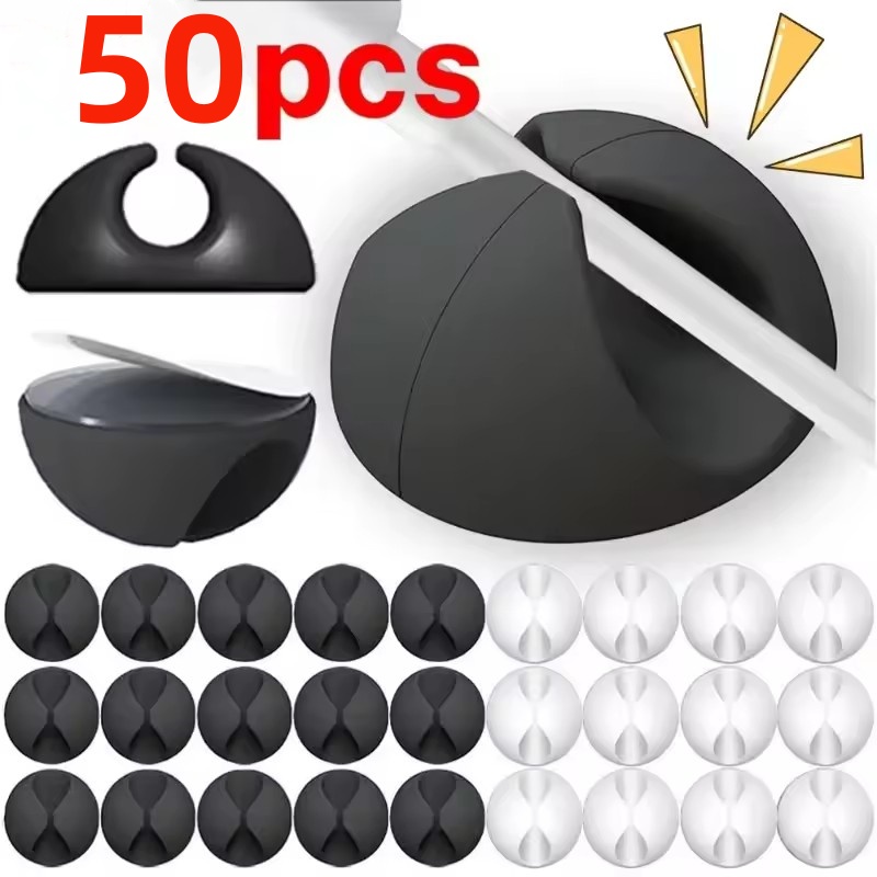 5/50 adet kablo klipsi sarıcı  - Cable Staple Clip incelemesi ve fiyatı
