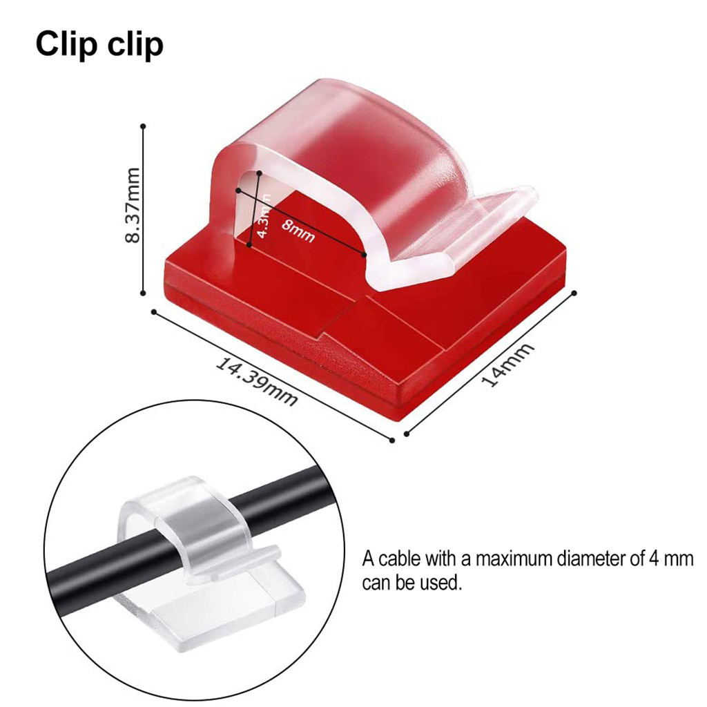 50 adet kablo düzenleyici klip - Cable Staple Clip incelemesi ve fiyatı