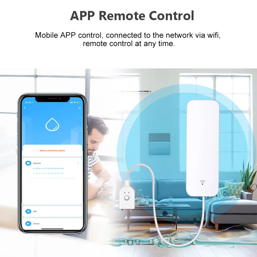 ZigBee WiFi Su Kaçak Sensörü S - Home Improvement Hardware incelemesi ve fiyatı
