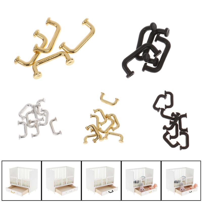 1:12 minyatür 4/8 adet kapı do - Cabinet Handle Pull incelemesi ve fiyatı