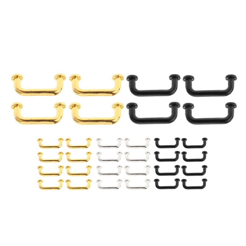 1:12 minyatür 4/8 adet kapı do - Cabinet Handle Pull incelemesi ve fiyatı