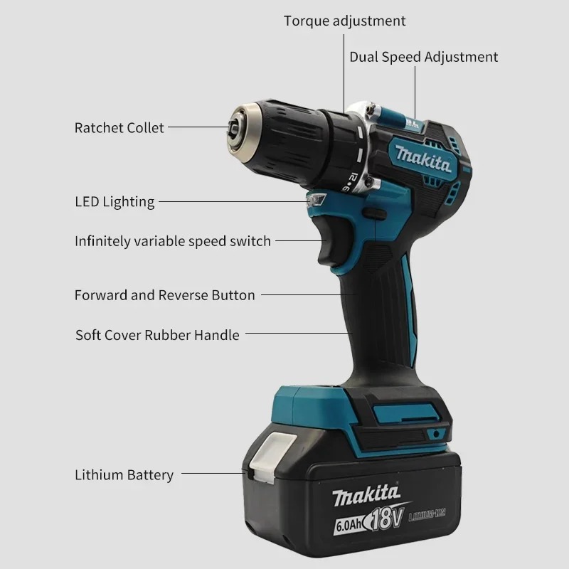 Makita %100 Orijinal DDF487 Ak - Makita Drill Ddf484 incelemesi ve fiyatı