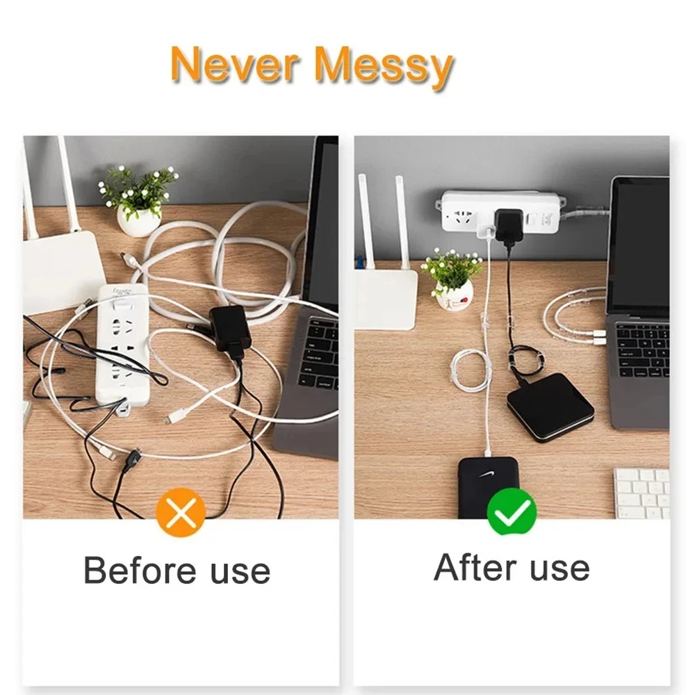 Kendinden Yapışkanlı Kablo Yön - Cable Staple Clip incelemesi ve fiyatı