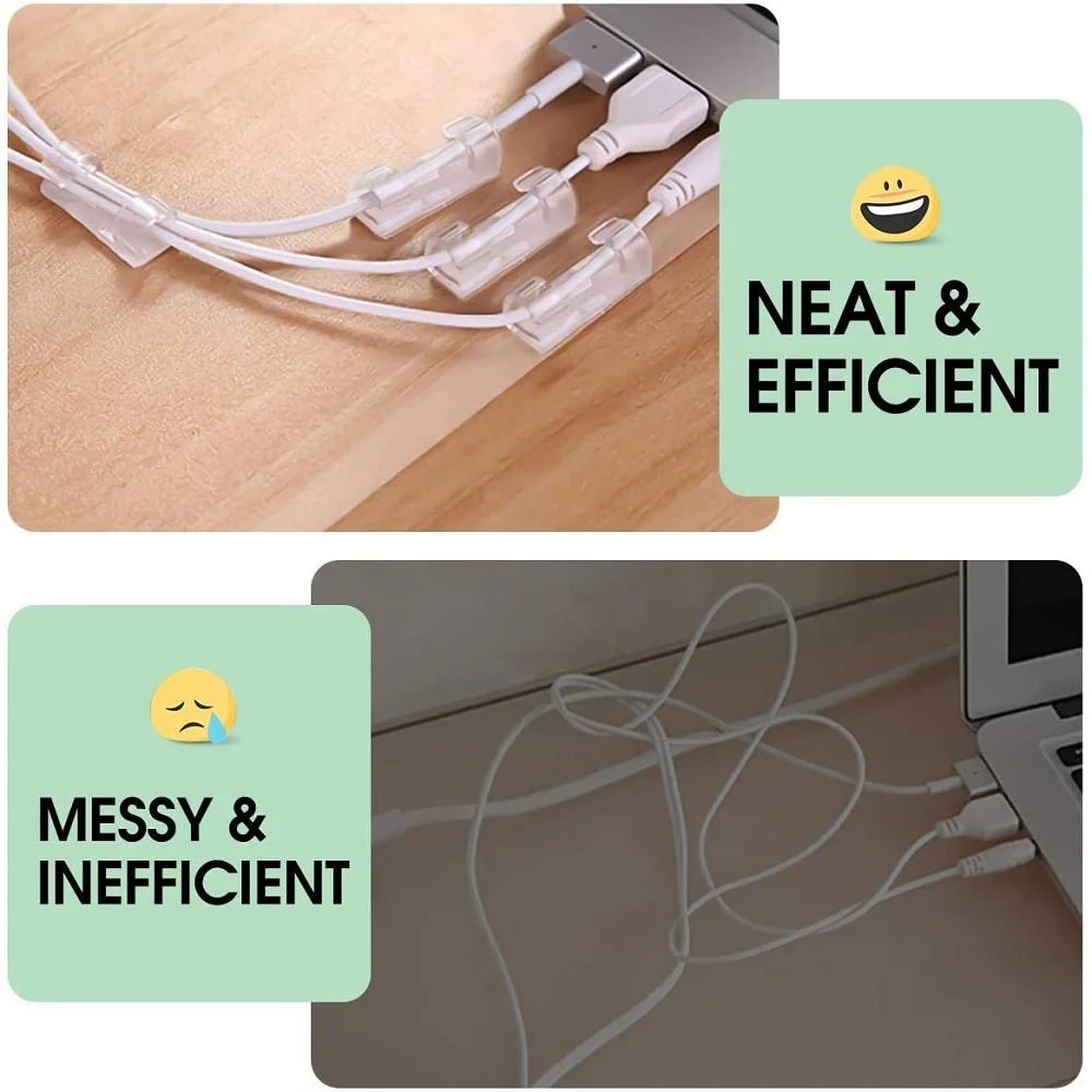 Kendinden Yapışkanlı Kablo Yön - Cable Staple Clip incelemesi ve fiyatı