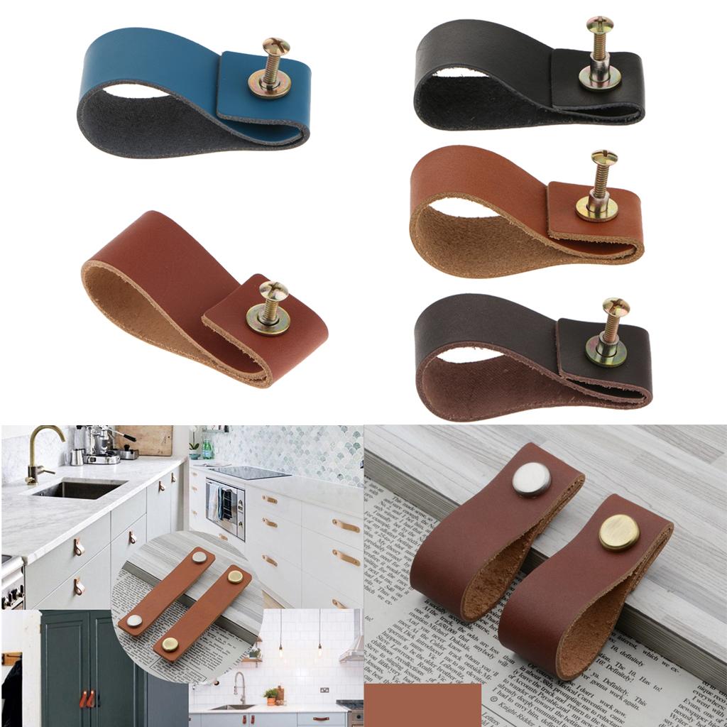El Yapımı Deri Mobilya Tek Del - Cabinet Handle Pull incelemesi ve fiyatı