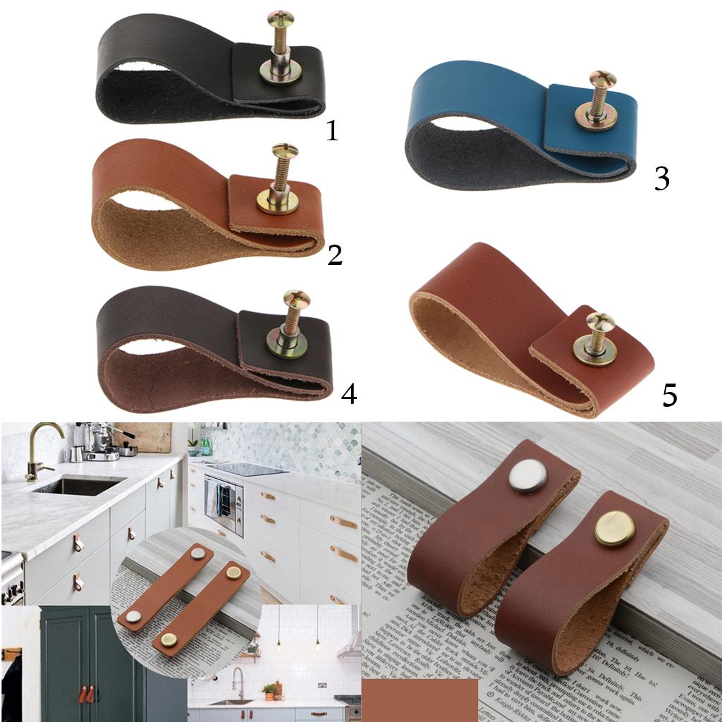 El Yapımı Deri Mobilya Tek Del - Cabinet Handle Pull incelemesi ve fiyatı