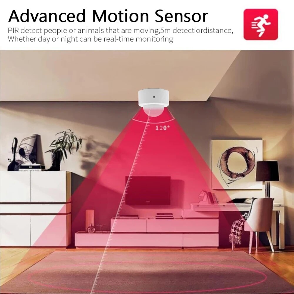 Zigbee Mini PIR hareket sensör - Home Improvement Hardware incelemesi ve fiyatı