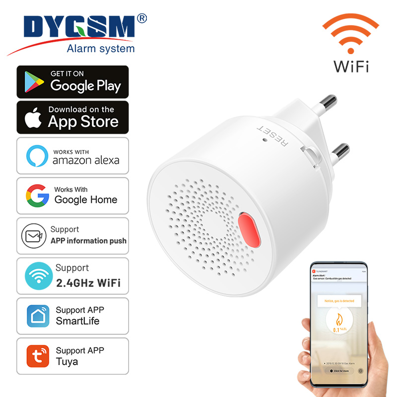 Tuya akıllı ev Wifi doğal gaz  - Home Improvement Hardware incelemesi ve fiyatı