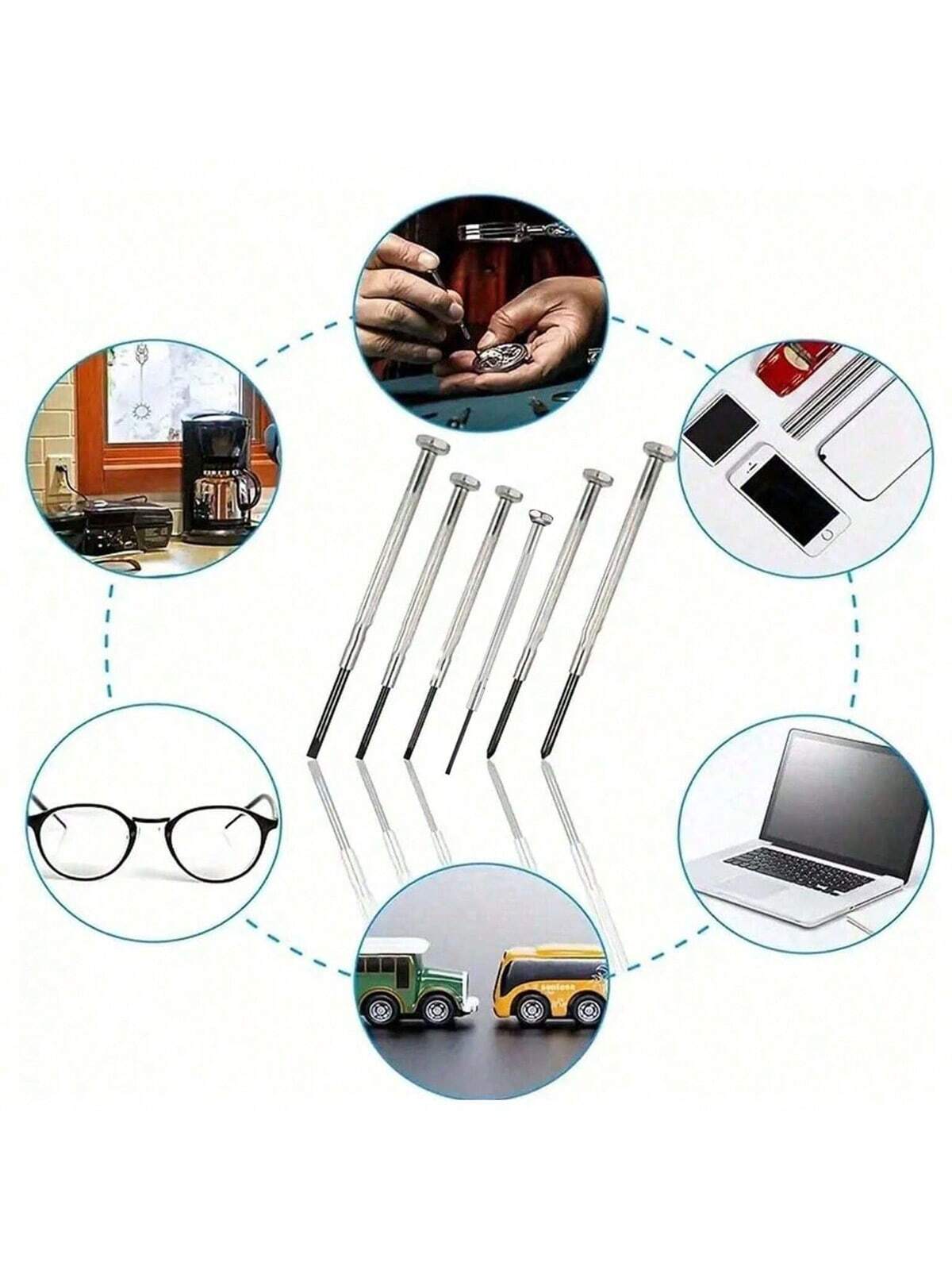 6 Parça Tornavida Seti, Gözlük - Screwdriver Set Precision incelemesi ve fiyatı